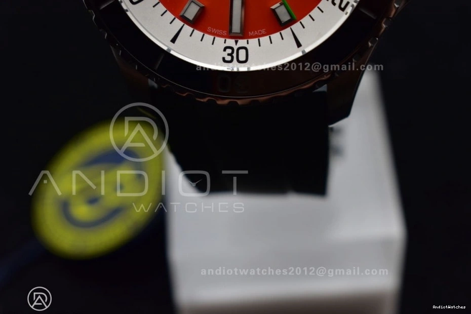 Best on FashionForward Orange A 1164 SS SuperOcean BLSF Dial Strap Rubber Automatic Green 1:1 42 Edition 0504